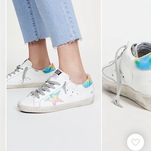 Golden goose tie dye sneakers size 37